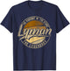 Lyman SC | South Carolina | Vintage Distressed T-Shirt - T-Shirt | Navy