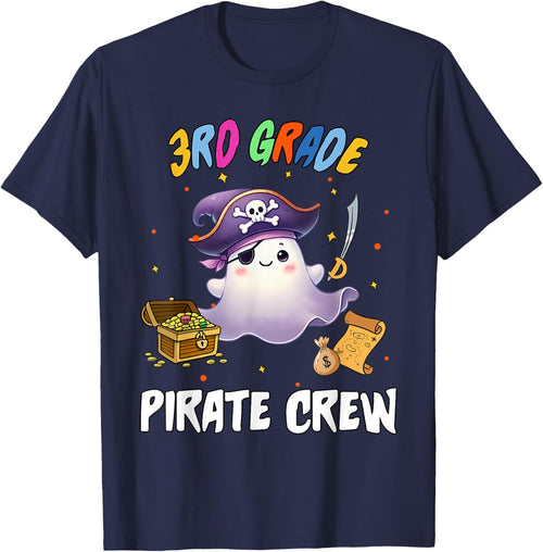 Third Grade Pirate Crew Halloween School Party Costume