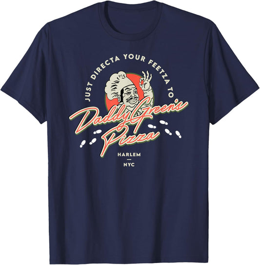 Daddy Green's Pizza Last Dragon 's, Women T-Shirt - T-Shirt | Navy