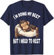 Monkey Ape Official Sleepshirt Pajamas Nightgown T-Shirt - T-Shirt | Navy