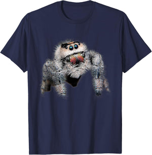 Arachnid Pet Spider Salticidae - Cute Spider T-Shirt - T-Shirt | Navy