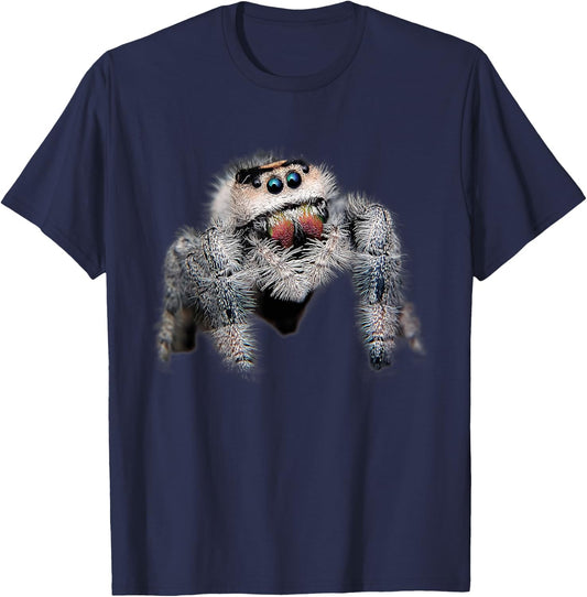 Arachnid Pet Spider Salticidae - Cute Spider T-Shirt - T-Shirt | Navy