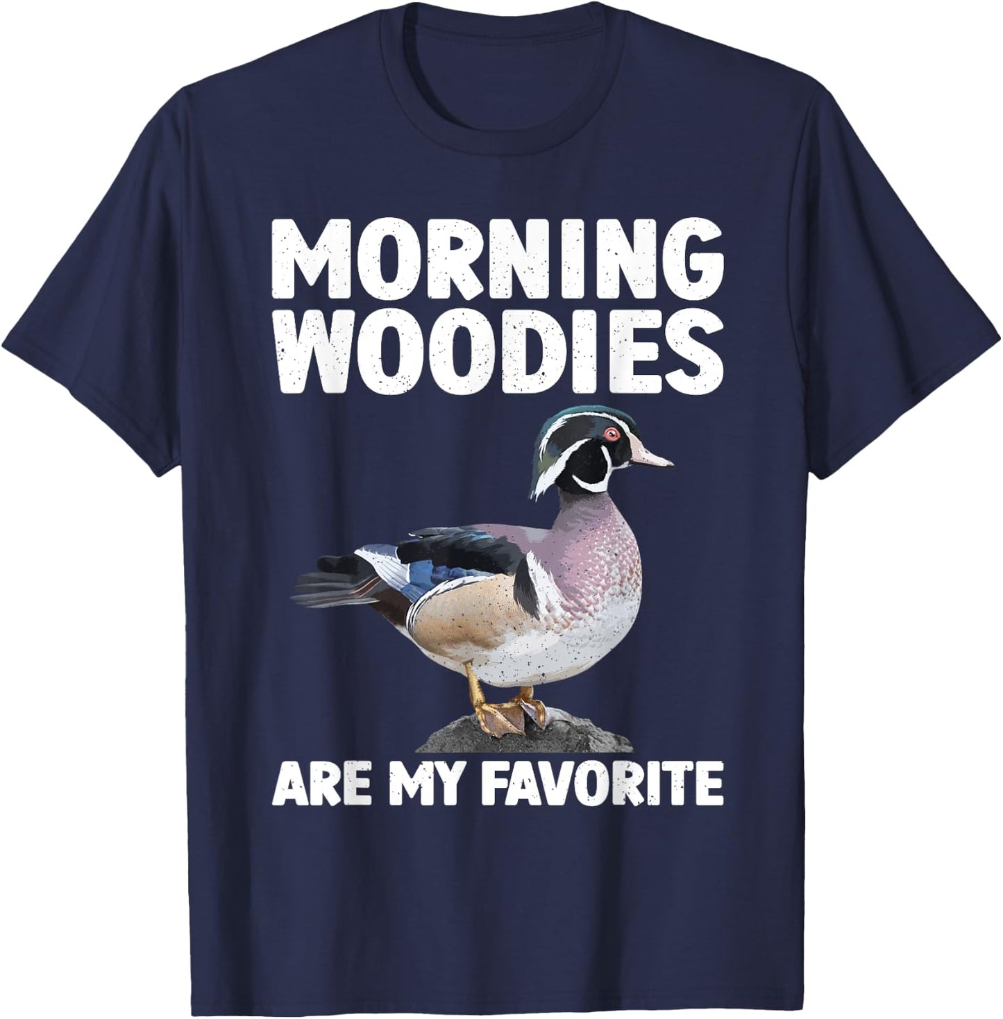 Unique Duck Hunting Art Women Hunter Duck Hunting T-Shirt - T-Shirt | Navy