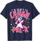 I'm Ready To Crush Pre-K Unicorn First Day of Preschool Kids T-Shirt - T-Shirt | Navy