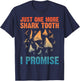 Funny Shark Teeth Art Women Shark Teeth Lover T-Shirt - T-Shirt | Navy