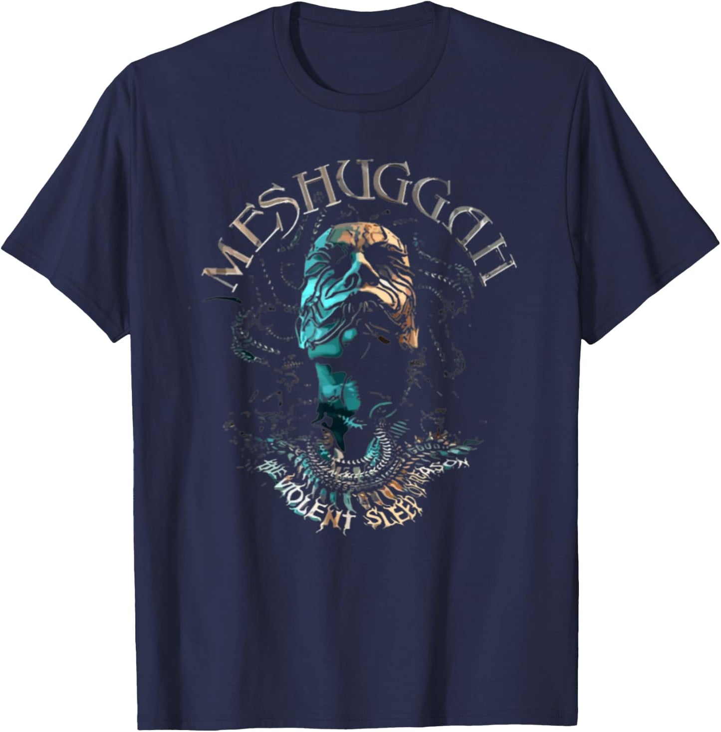 Christmas gifts for Meshuggah - Men gifts for Meshuggah fans T-Shirt - T-Shirt | Navy