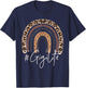 Gigi Life Grandma Cheetah Leopard Women Christmas Fall T-Shirt - T-Shirt | Navy
