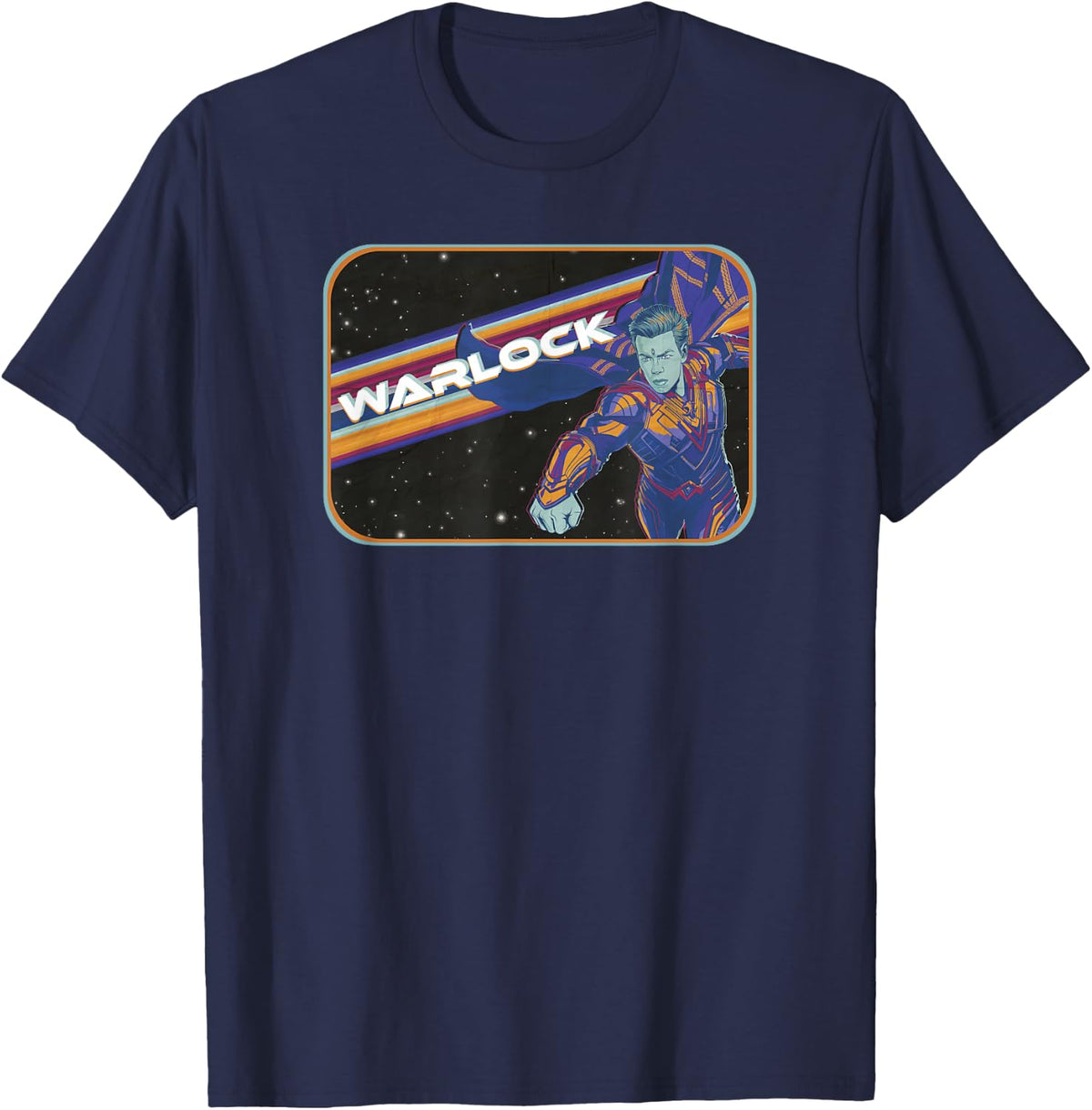 Marvel Guardians of the Galaxy Vol. 3 Vintage Adam Warlock T-Shirt - T-Shirt | Navy