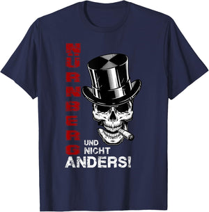 Ultras Nuremberg Shirt Nuremberg Boys' Football Tradition FCN T-Shirt - T-Shirt | Navy