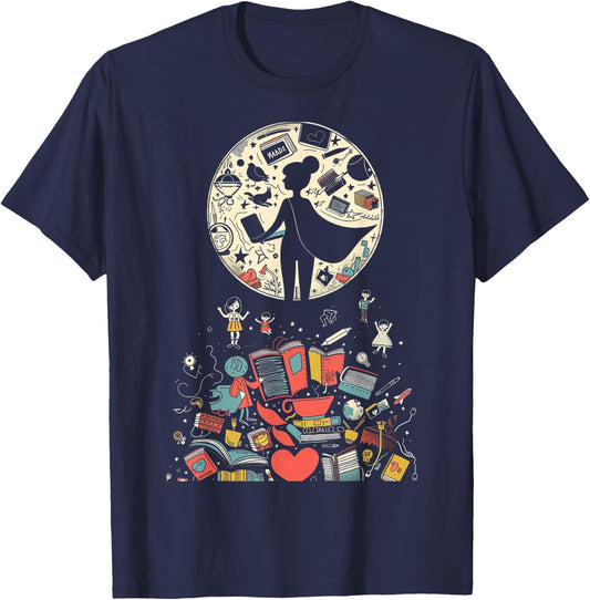 Superhero Mom T-Shirt - T-Shirt | Navy