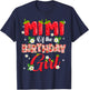 Mimi Of The Birthday Girl Strawberry Berry Sweet One Two T-Shirt - T-Shirt | Navy