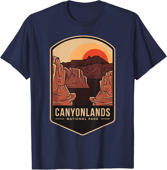1964 Colorado Moab Utah Canyonlands National Park T-Shirt - T-Shirt | Navy