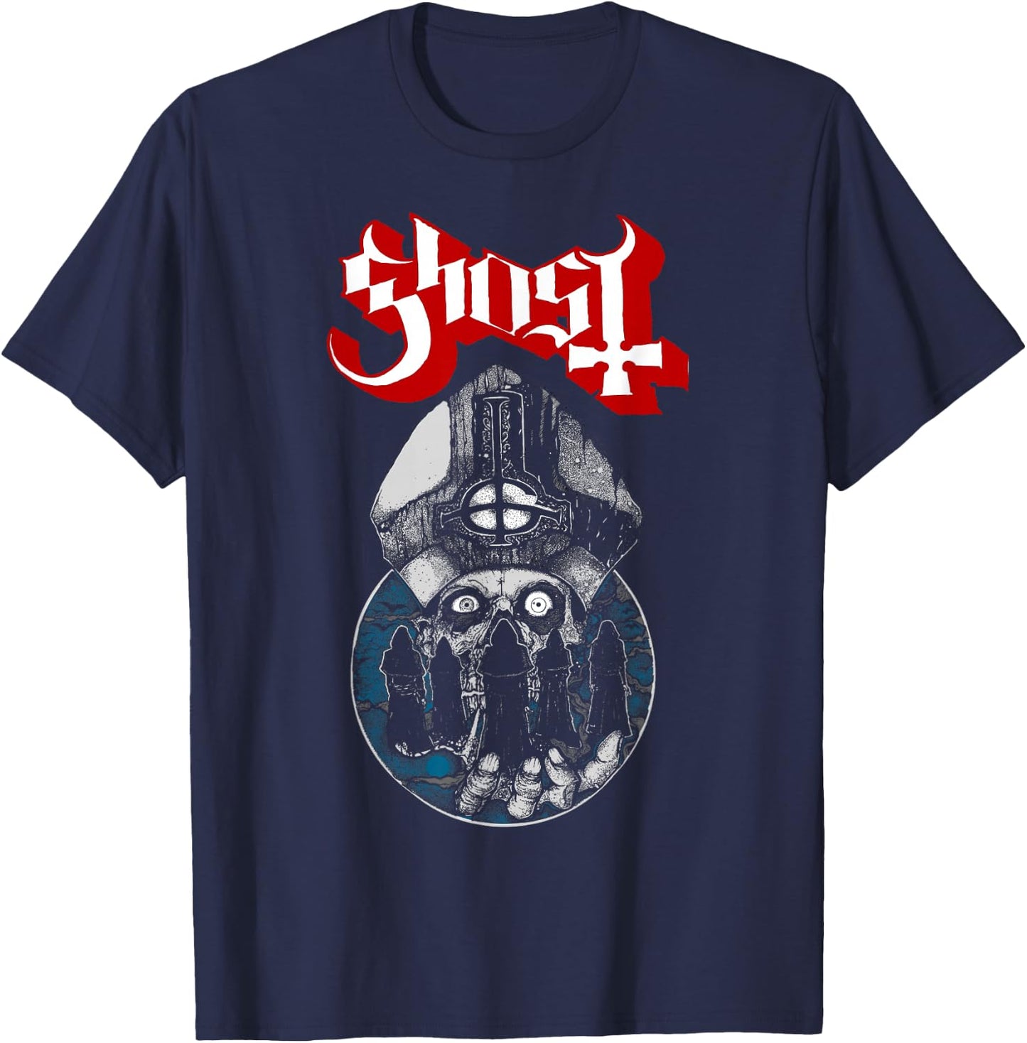 Ghost – Warriors T-Shirt - T-Shirt | Navy