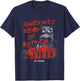 Pet Sematary Halloween Sometimes Dead is Better Cat Design T-Shirt - T-Shirt | Navy
