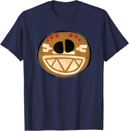 Disney Moana Kakamora Pirate Villain Big Face Costume T-Shirt - T-Shirt | Navy
