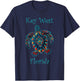 Key west Florida FL | turtle T-Shirt - T-Shirt | Navy