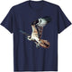 Osprey Bird With A Sunset T-Shirt - T-Shirt | Navy