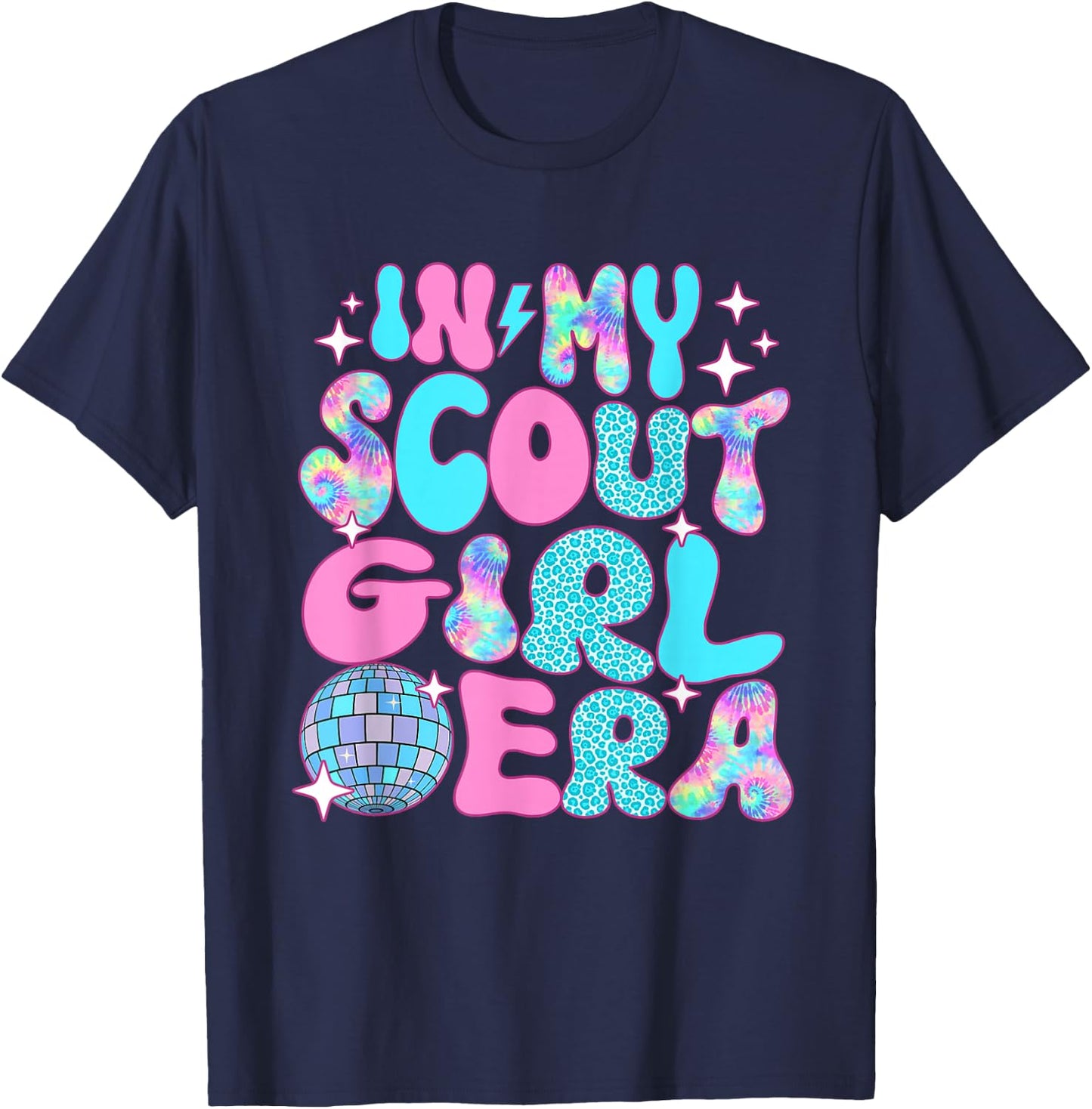Disco In My Scout Girl Era T-Shirt - T-Shirt | Navy