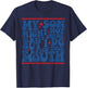 My son might not always swing but i do so watch your mouth T-Shirt - T-Shirt | Navy