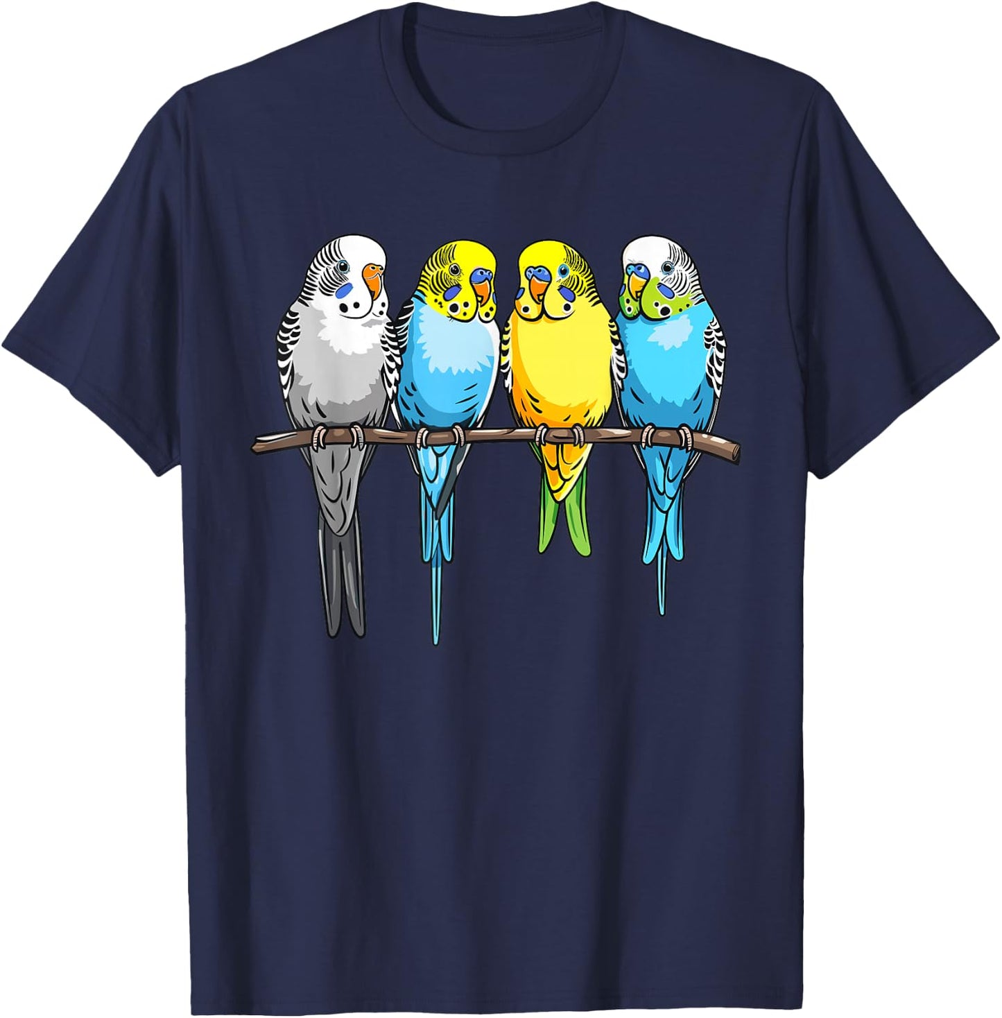 Budgie T-Shirt - T-Shirt | Navy