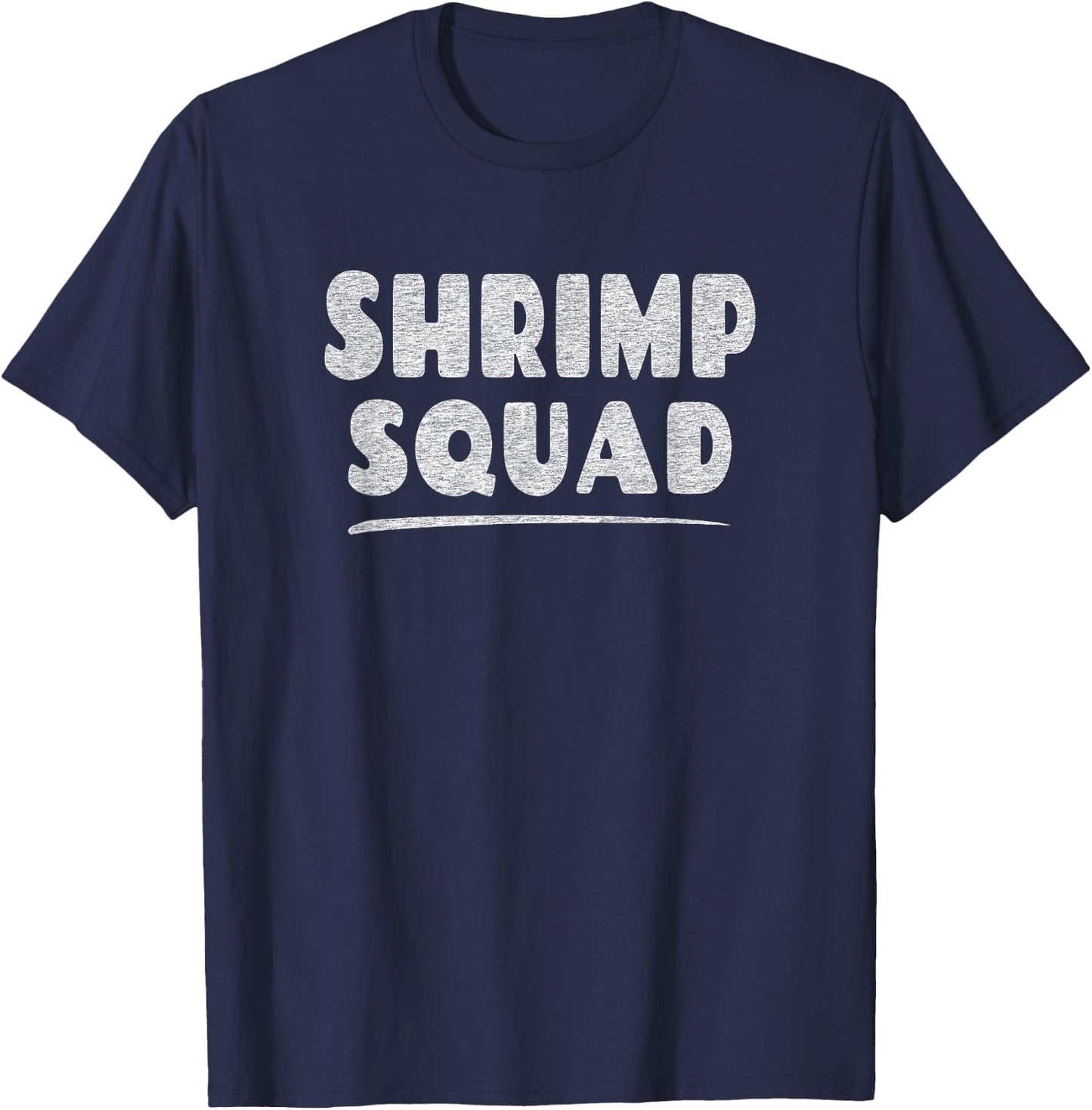 Shrimp Lover Shirt - Shrimp Squad T-Shirt - T-Shirt | Navy
