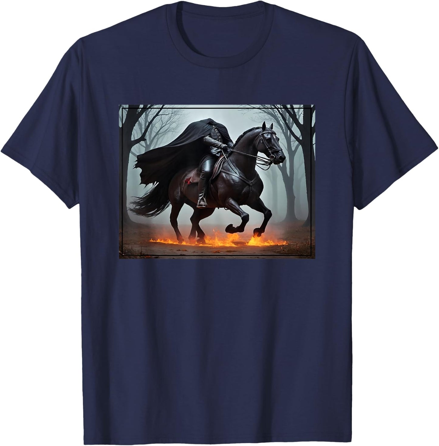 Headless Horseman of Sleepy Hollow T-Shirt - T-Shirt | Navy