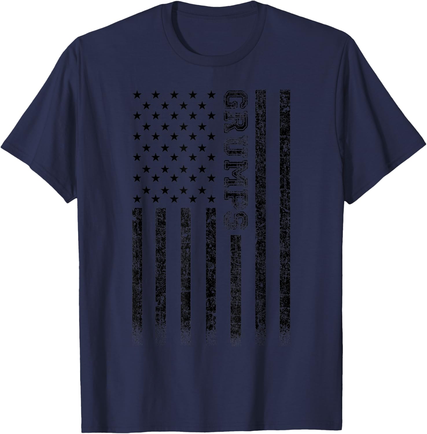 Grumps American Flag T-Shirt - T-Shirt | Navy