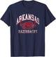 University of Arkansas Razorbacks Distressed Laurels T-Shirt - T-Shirt | Navy