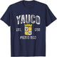 Yauco City In Puerto Rico Est 1756, Yauco Armorial T-Shirt - T-Shirt | Navy