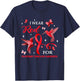 I Wear Red For Pulmonary Embolism Awareness Hummingbird T-Shirt - T-Shirt | Navy
