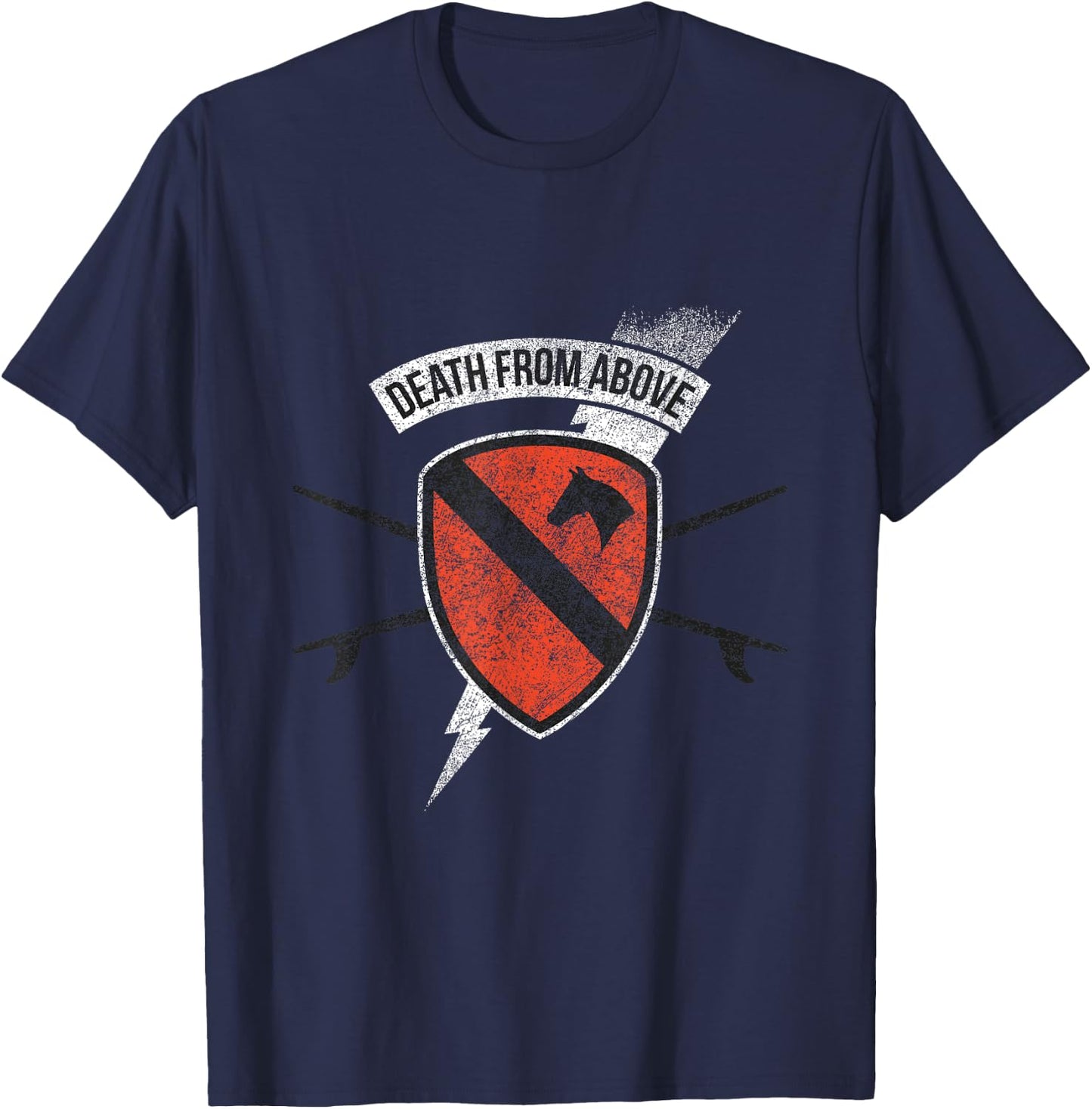Death from above T-Shirt - T-Shirt | Navy