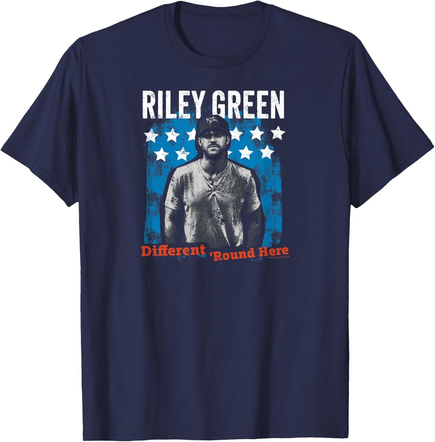 Riley Green - It's Different here T-Shirt - T-Shirt | Navy