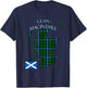 MacIntyre Scottish Clan Tartan Scotland T-Shirt - T-Shirt | Navy