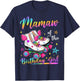 Mamaw Of The Birthday Girl Rolling Skate Family Matching T-Shirt - T-Shirt | Navy