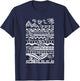 Polynesia Tribal Hawaiian Maori Sun Sea Turtle Animal T-Shirt - T-Shirt | Navy