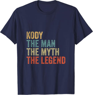Kody the man the myth the legend T-Shirt - T-Shirt | Navy