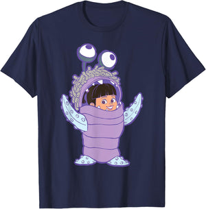 Disney and Pixar’s Monsters, Inc. Boo Pink T-Shirt - T-Shirt | Navy