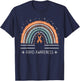 Orange Leopard Rainbow for ADHD Neurodiversity Awareness T-Shirt - T-Shirt | Navy