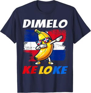 Dimelo Ke Lo Ke Dominican Republic Platano for Kids T-Shirt - T-Shirt | Navy