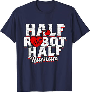 Pacemaker Heart Surgery Cardiac Pace Maker Pacemaker T-Shirt - T-Shirt | Navy