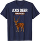 Chital Axis Deer T-Shirt - T-Shirt | Navy
