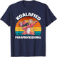 Koalafied Paraprofessional Funny Koala Lover T-Shirt - T-Shirt | Navy