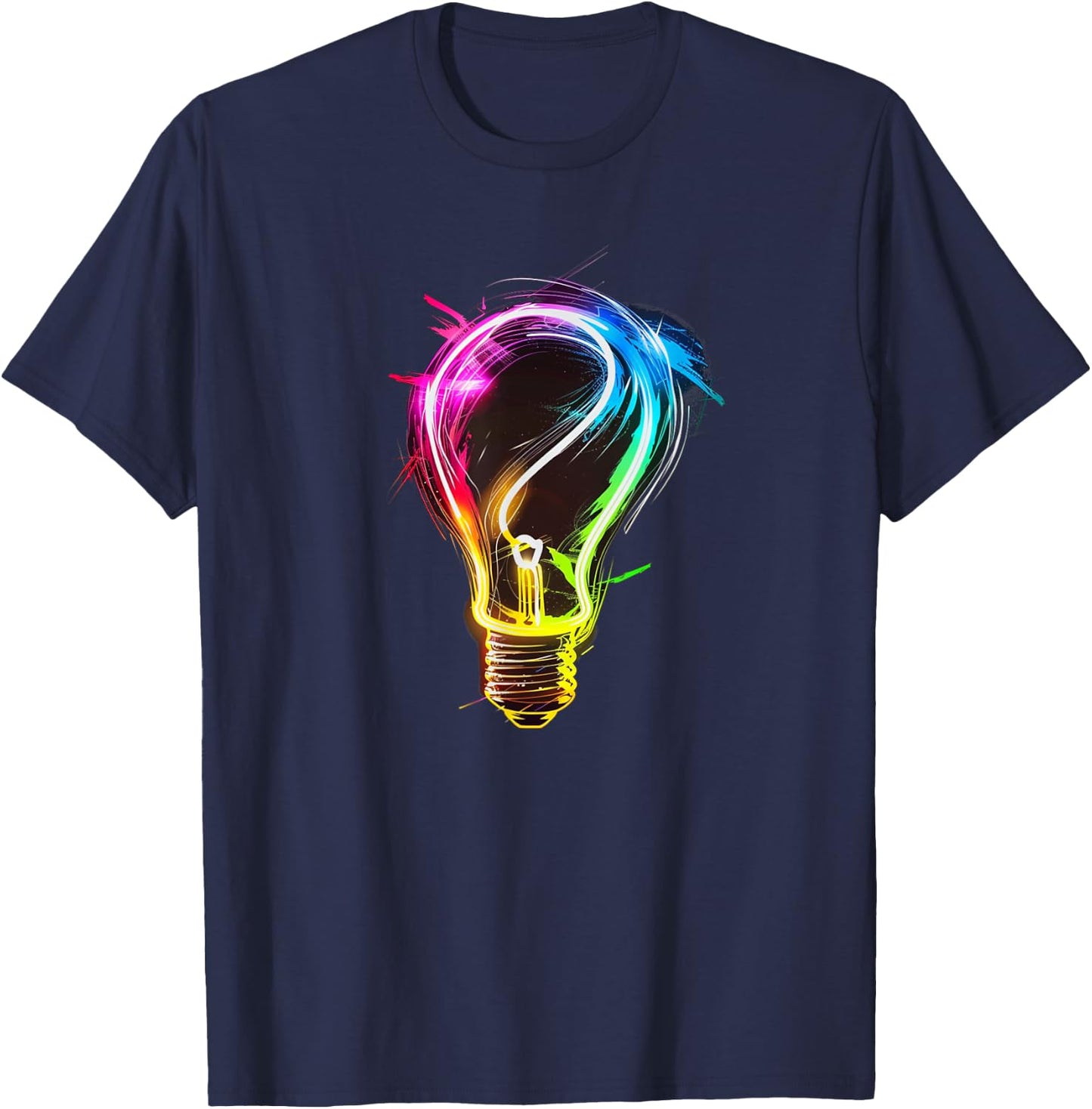 Nice Light Bulb Costume T-Shirt - T-Shirt | Navy