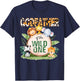 Godfather Of The Wild One 1st Birthday Safari Family T-Shirt - T-Shirt | Navy
