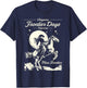 Cheyenne Wyoming Frontier Days Miss Frontier Cowboy Cowgirl T-Shirt - T-Shirt | Navy