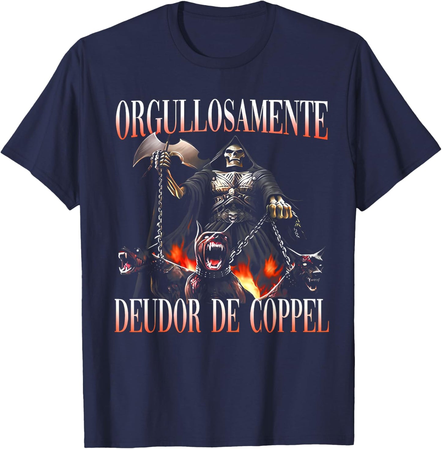 Calacas Chidas Gym Con Frases Sarcasticas Funny Saying T-Shirt - T-Shirt | Navy