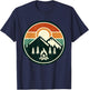 Retro Vintage Campfire Camping Camper Outdoor Camp Men Women T-Shirt - T-Shirt | Navy