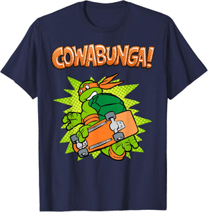 Teenage Mutant Ninja Turtles Cowabunga T-Shirt - T-Shirt | Navy