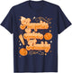 Pumpkin Spice Daddy Funny Spooky Halloween T-Shirt - T-Shirt | Navy