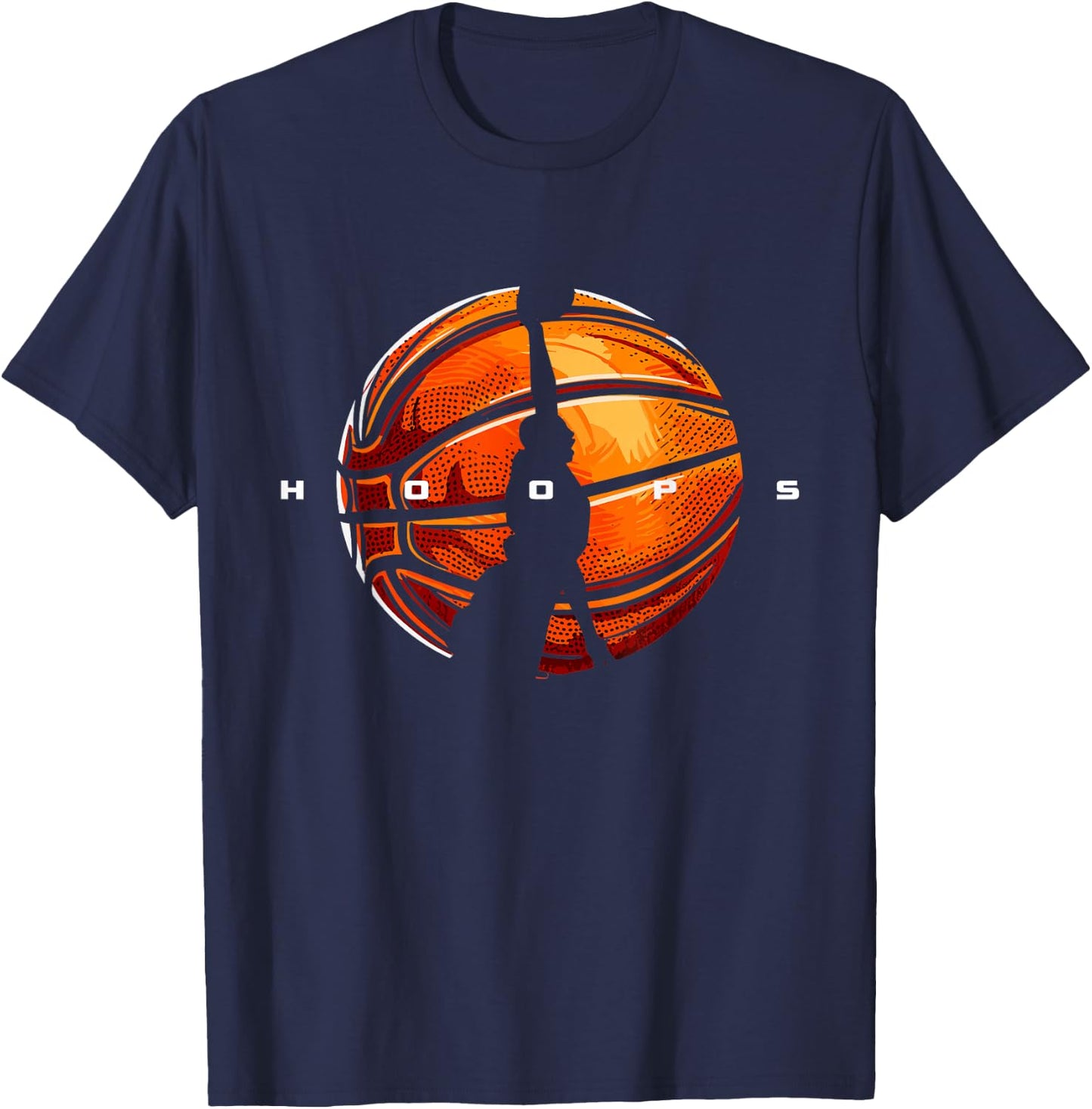 Basketball Clothing - Basketball T-Shirt - T-Shirt | Navy